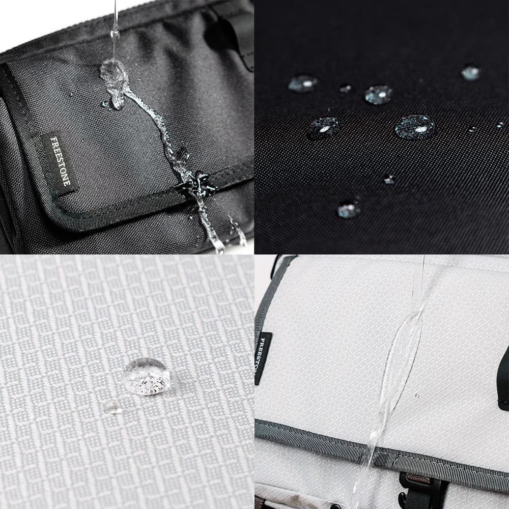 Fastpac Plus CyclePET 與 DWR 防潑水布料