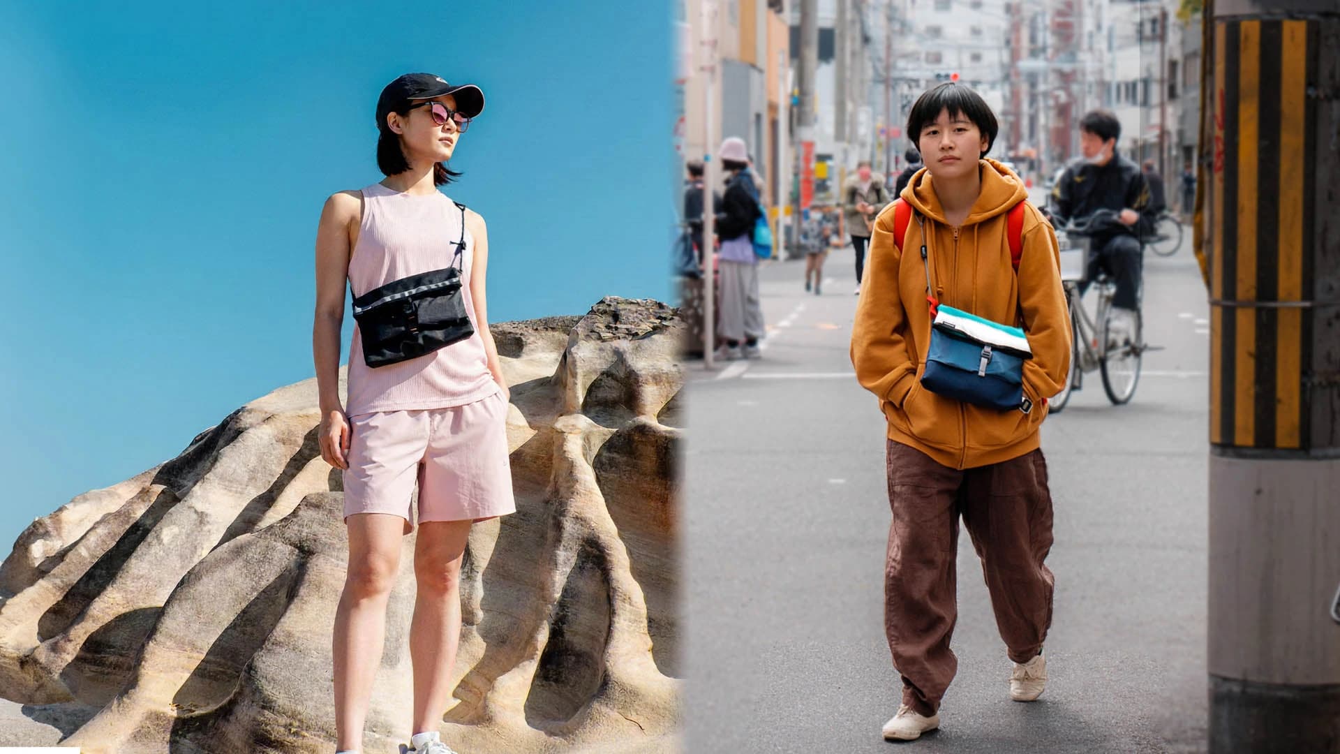 SA-1 Reflect Sacoche 反光斜背包主視覺