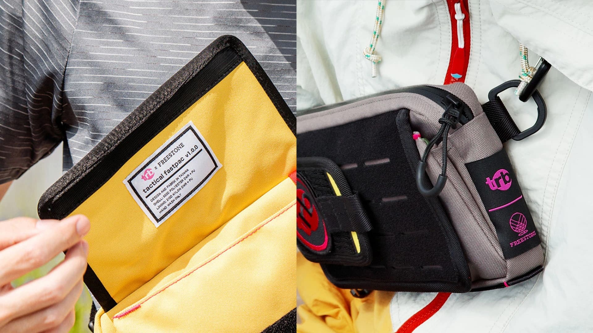 FREESTONE x trb werk Tactical Fastpac 戰術快翻包