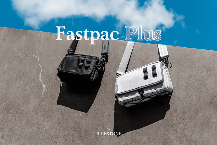 為日常與旅行而設計，Fastpac Plus 快翻斜背包！